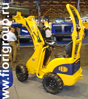 Новая серия бетоносмесителей с самозагрузкой и минипогрузчиков FIORI (Италия) продемонстрированы на MosBuild 6-9.04.2010