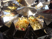 Изготовлена испытана упаковочная система DXD-420 с электронным весовым дозатором мультиголовкой