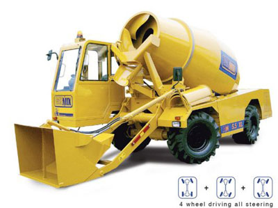 Представляем бетоносмеситель с самоазгрузкой Carmix