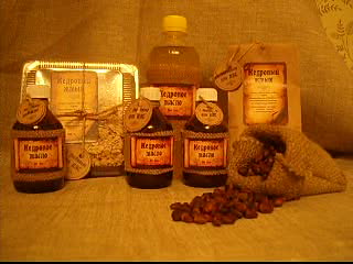 Новая партия экологически чистого кедрового масла произведена в Тольятти.