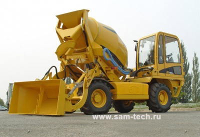 Встречаемся на CONTECH`2011 с 29 ноября по 1 декабря: Новые модели автобетоносмесителей с самозагрузкой - мобильных бетонозаводов FIORI (Италия)