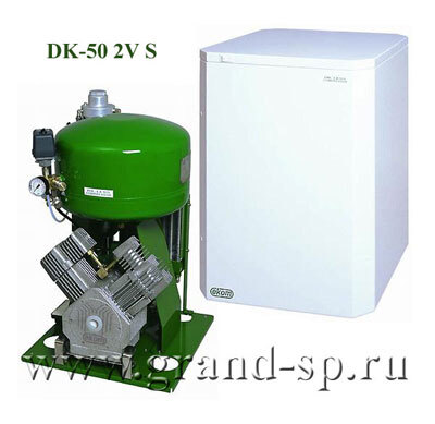 Безмасляные компрессоры EKOM серии DK 50 2V (DK 50 2V, DK 50 2V S, Dry) 