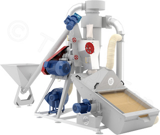 Минизавод фермера для производства травяной кормовой муки