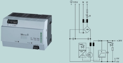 Преобразователь напряжения 115-230V AC -в- 24V DC