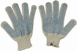 Перчатки вязаные Х/Б, с ПВХ- от 5.20 руб./пара: - Перчатки Х/Б, 3 нити - Перчатки Х/Б, 3 нити, с ПВХ - Перчатки Х/Б, 4 нити - Перчатки Х/Б, 4 нити