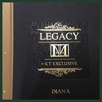 Стильные бумажные обои Legacy Diana (KT Exclusive)