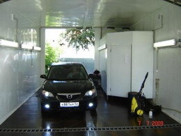 Мобильная автомойка на 2 поста туннель