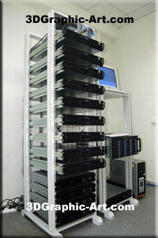 Аренда рендер фермы в Москве 6000ГГц (Render-farm) рендеринг