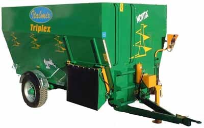 Кормосмесители – Кормораздатчики буксируемые серии TRIPLEX, Италия