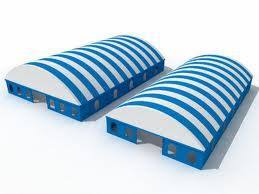 Производство и установка тентовых ангаров