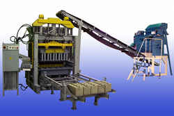 «Мастек» - стационарный вариант с РБУ на подставке и ленточным конвейером