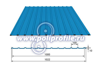 Оборудование для производства профнастила С10