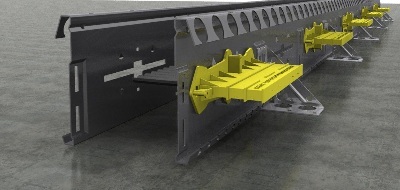 Легкомонтируемая несъемная опалубка Metalscreed для устройства бетонных полов и оснований