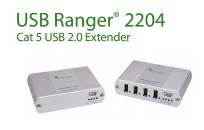 USB удлинители Icron USB 2.0 Ranger 2204 в наличии!