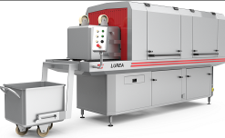 Кабинная машина мойки чан-тележек LUREA TEB 100