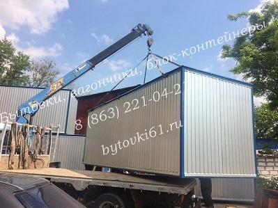 Бытовки, вагончики строительные металлические купить