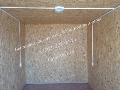 Бытовка для жилья из панелей осб