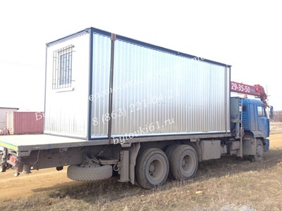 Мобильные вагончики, изготовление