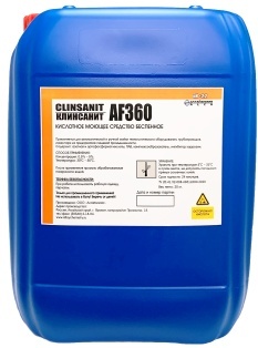 Кислотное моющее средство беспенное Clinsanit AF 360