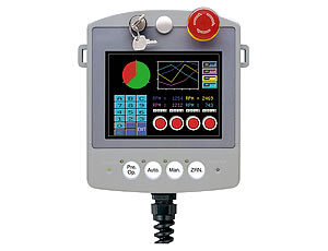 Ручная графическая панель управления F940GOT компании Mitsubishi Electric.