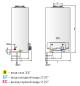 Проточные газовые колонки FAST Ariston (газовый проточный водонагреватель с открытой камерой сгорания)